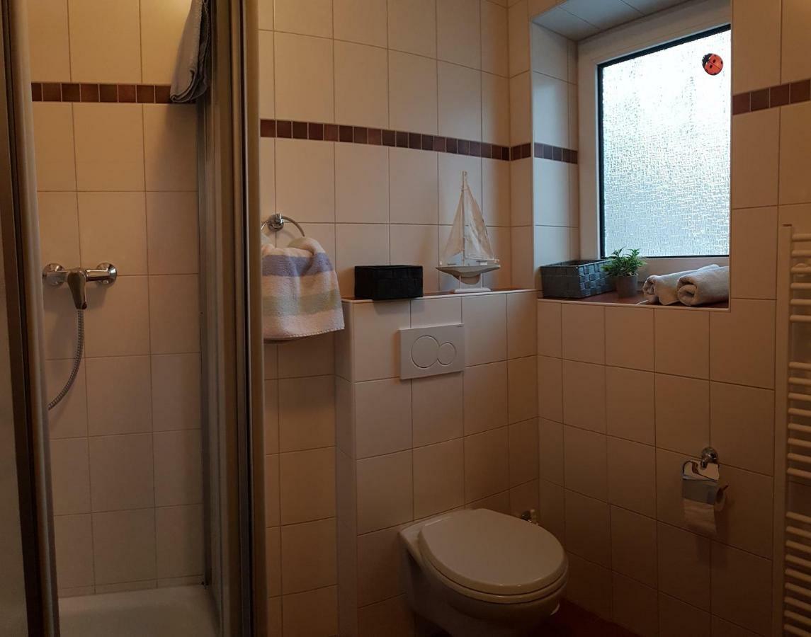Hausnordlicht Fewo 1 Dornum Exteriér fotografie