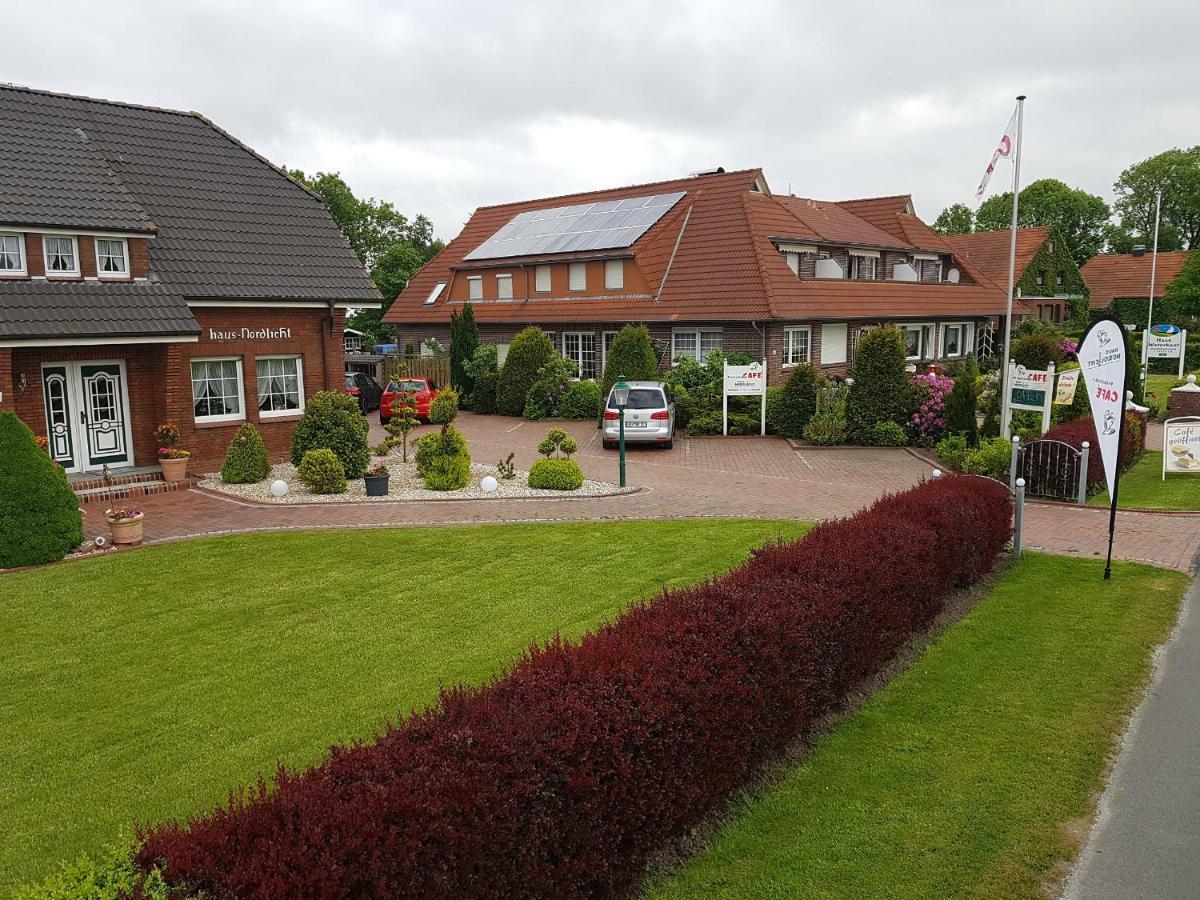 Hausnordlicht Fewo 1 Dornum Exteriér fotografie