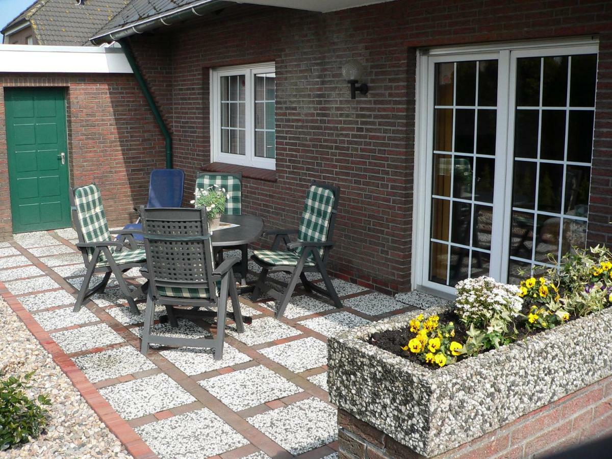 Hausnordlicht Fewo 1 Dornum Exteriér fotografie